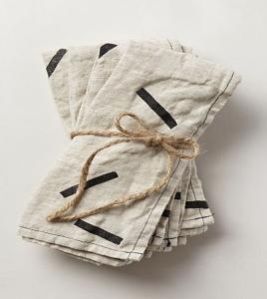 Printed Linen Tablecloth 03