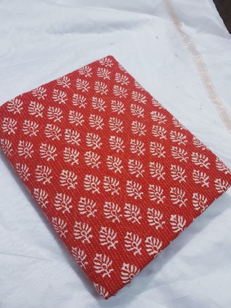 Cotton Kantha Running Fabric 01
