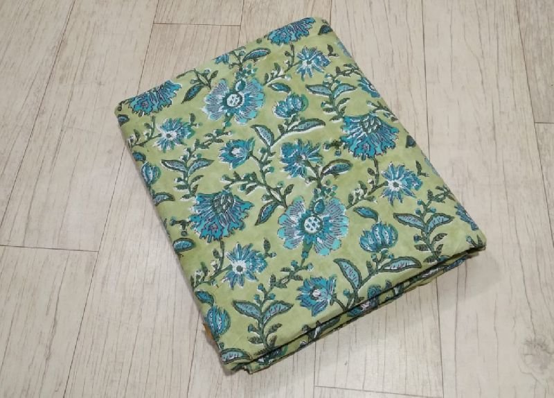 Cotton Sanganeri Print Fabric 01
