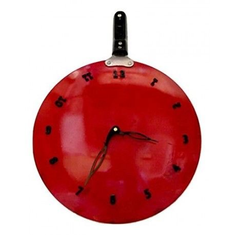 Red Artizay Metal Wall Clock