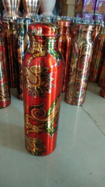 Copper Printed Bottle 02
