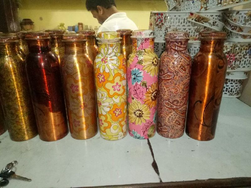 Copper Printed Bottle 03