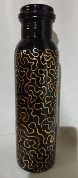 Copper Printed Bottle 06