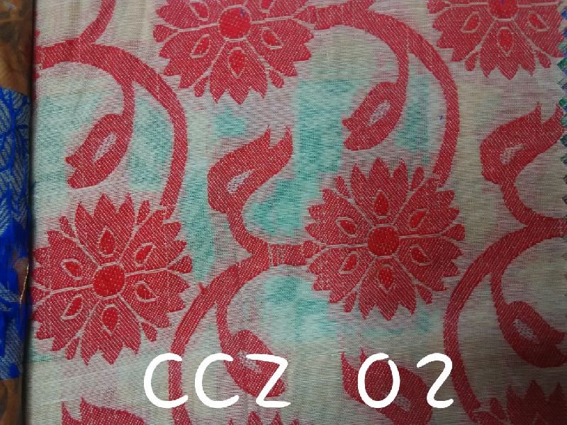 CCZ 02 Chanderi Jacquard Fabric