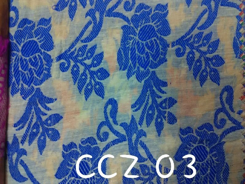 CCZ 03 Chanderi Jacquard Fabric