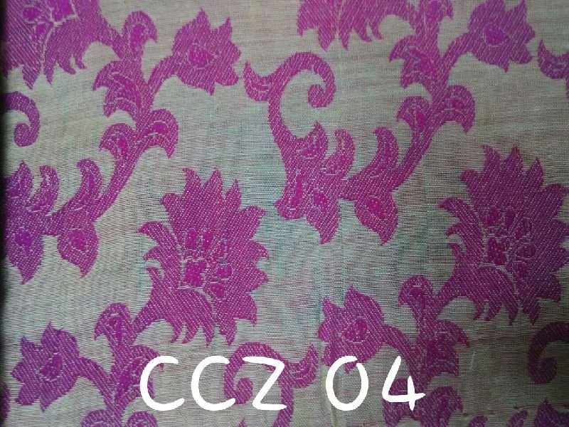 CCZ  04 Chanderi Jacquard Fabric