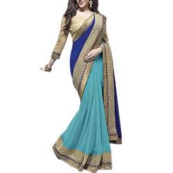 Heavy Border Saree 02