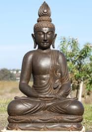 Wooden Buddha Statue 01