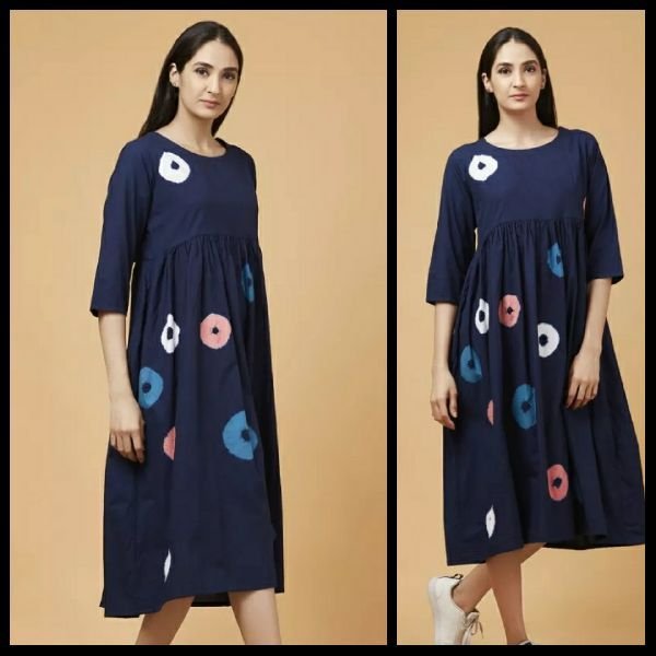 tie and dye kurti