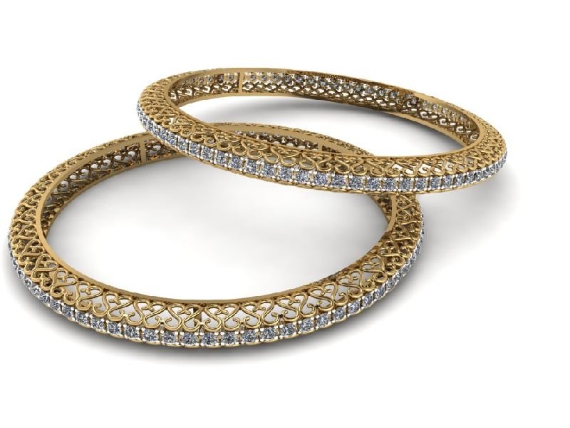 Gold Bangles 01