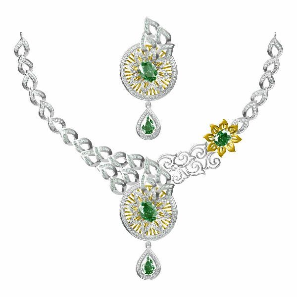 Gold Necklace Set 02