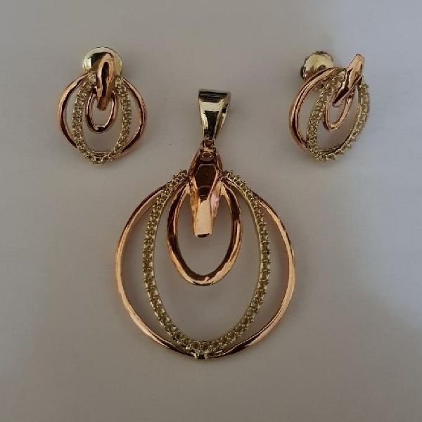 Gold Pendant Set 02