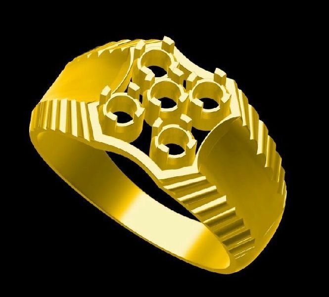 Mens Gold Ring 03