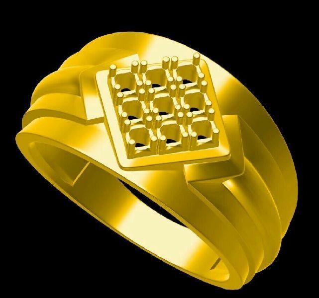 Mens Gold Ring 06
