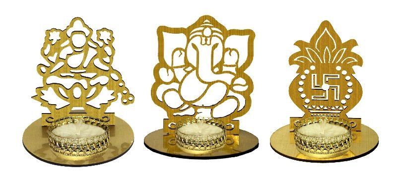 Combo Tea Light Holder Candle 02