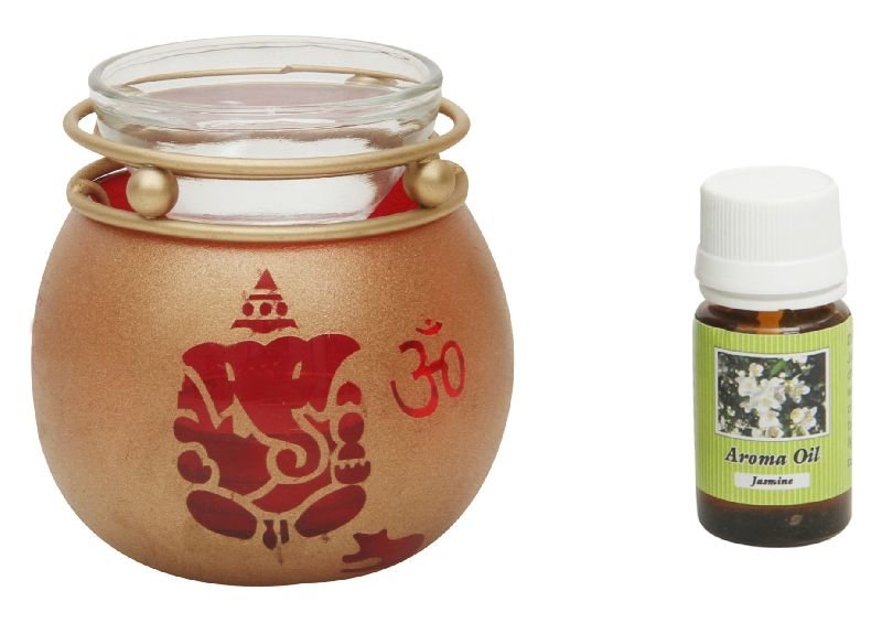 Glass Aroma Oil Burner 01