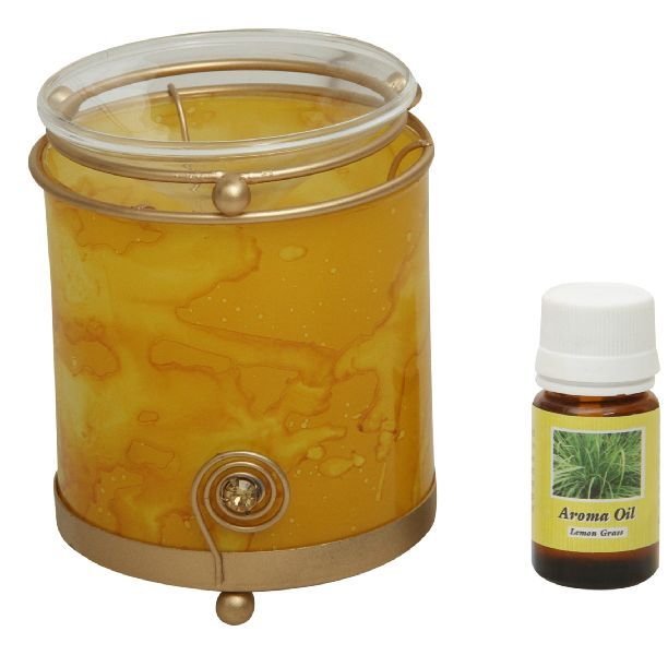 Glass Aroma Oil Burner 02