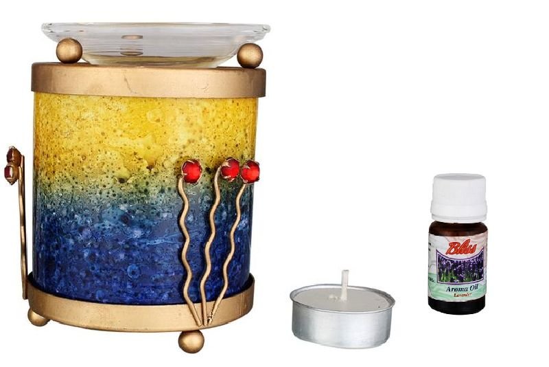 Glass Aroma Oil Burner 04
