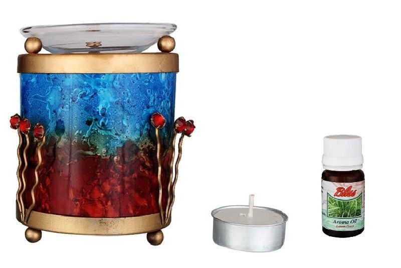 Glass Aroma Oil Burner 05