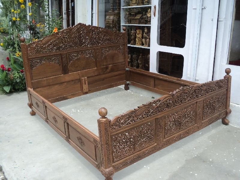 Bed Full Carved