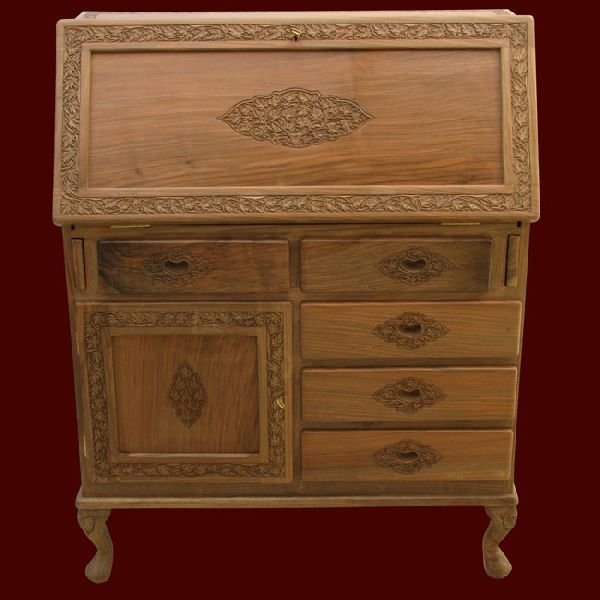 Writing Desk Full Carved 03
