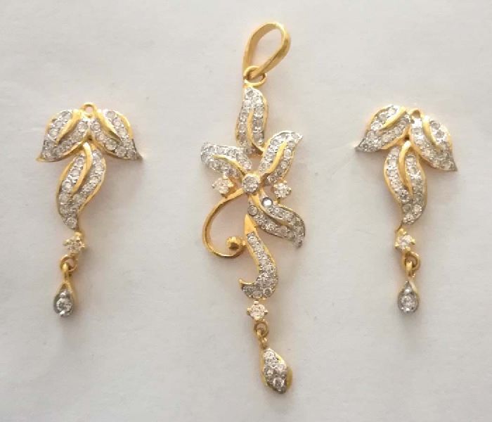 Gold Plated Pendant Set 11