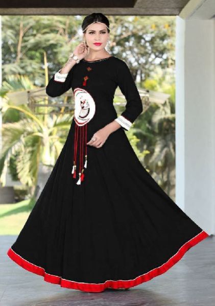 Ladies Gowns Black