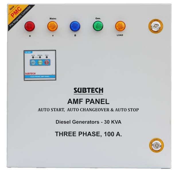 Automatic Mains Failure Panel 01
