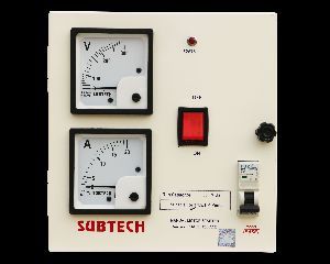 Base Single Phase Motor Starter Control Panel