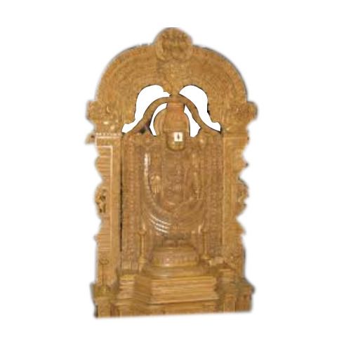 Sandalwood Tirupati Balaji Statue