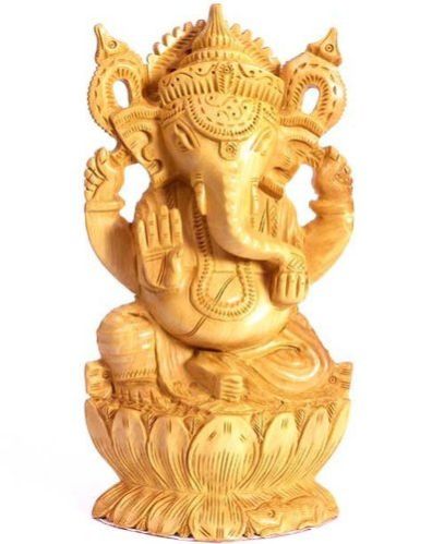 Sandalwood Ganesha Statue