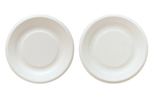 White Paper Plates 01