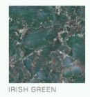 Irish Green 600 x 600mm High Gloss Finish  GVT and PGVT  Floor Tile