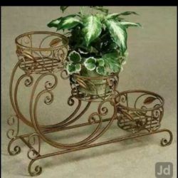 Wrought iron stand 03