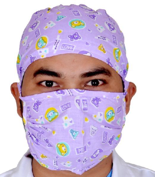 Printed Mask & Cap 01