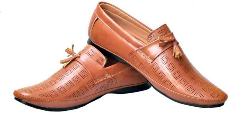Tan Candey Loafer Shoes 04