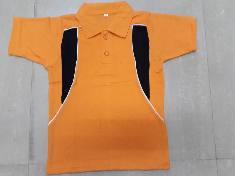 Boys Plain Polo T-Shirt 01