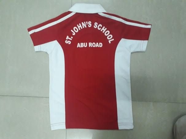School Printed Polo T-Shirt 04