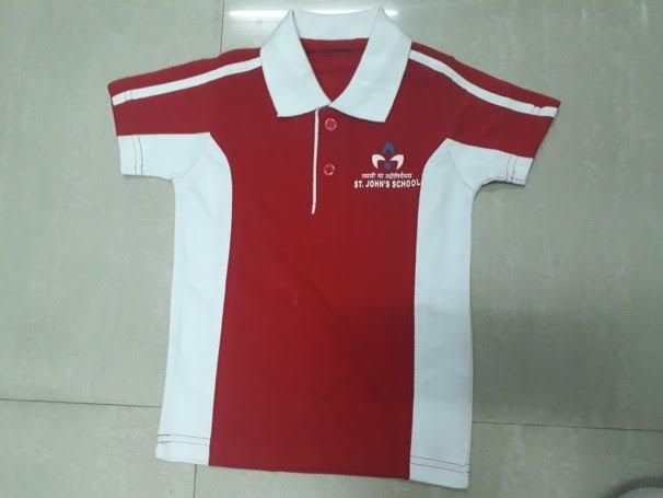 School Printed Polo T-Shirt 05
