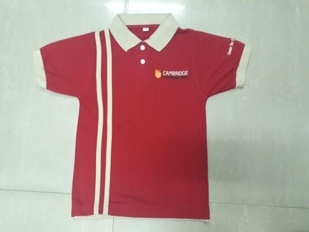 School Printed Polo T-Shirt 06