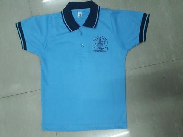 School Printed Polo T-Shirt 07