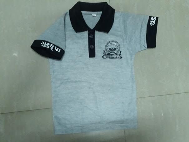 School Printed Polo T-Shirt 08