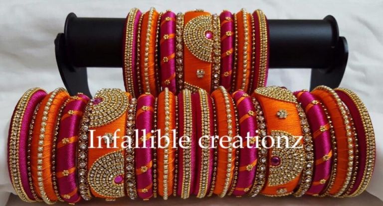 Silk Thread Bangles 11
