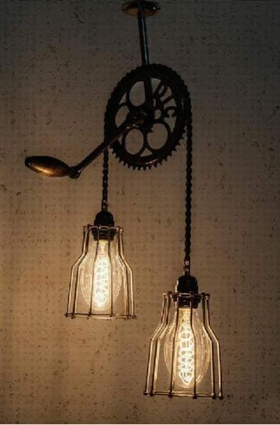 Wooden Lamp Stand 05