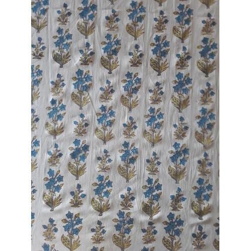 Cotton Hand Block Print Fabric