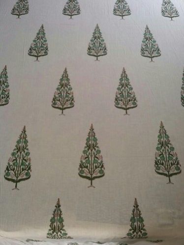 Cotton Hand Block Runing Fabric