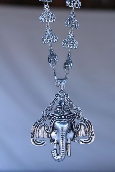 Antique Ganesh Pendant 02