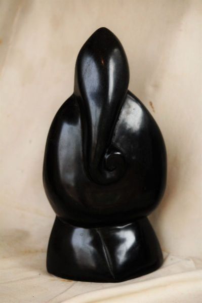 Black Stone Ganesh Statue 07