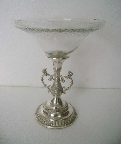 Glass Candle Stand 03