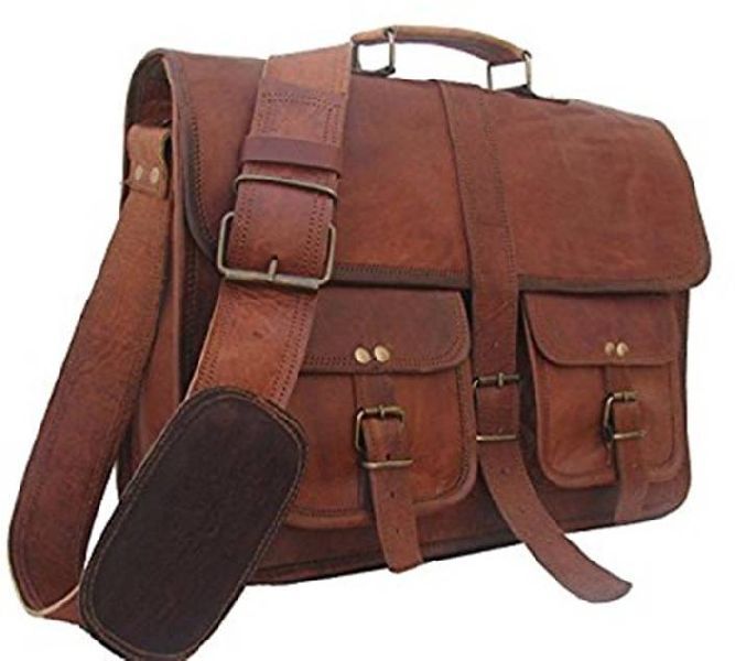 Leather Office Bag 02